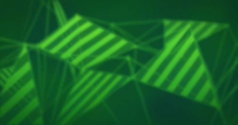 Digital network web composition on dynamic green background