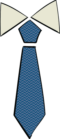 Blue Textured Tie on Transparent Background - Download Free Stock Videos Pikwizard.com