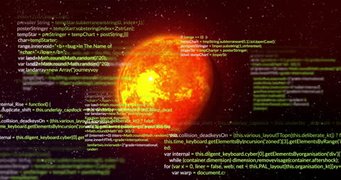 Digital Data Streams Over Virtual Globe in Space