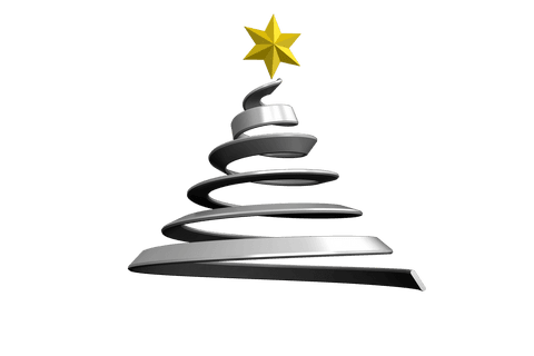 Abstract Christmas Tree Vector on Transparent Background - Download Free Stock Videos Pikwizard.com