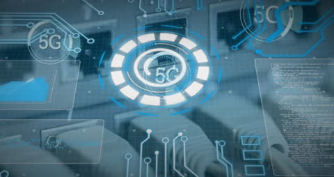 Innovative 5G Network Solution with Data Processing Visualization