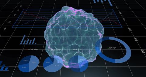 AI Data Visualization with Globe and Charts