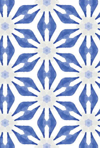 Seamless Floral Pattern with Blue Flowers on Transparent Background - Download Free Stock Videos Pikwizard.com