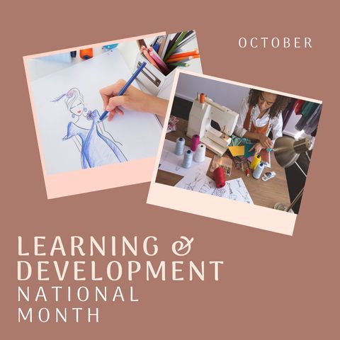 creative skills for learning and development national month october celebration - Download Free Stock Templates Pikwizard.com