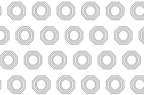 Seamless Hexagon Outline Pattern on Transparent Backdrop - Download Free Stock Videos Pikwizard.com
