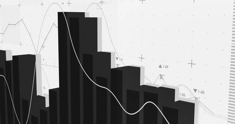 Data Analysis with 3D Charts and Graphs - Download Free Stock Images Pikwizard.com