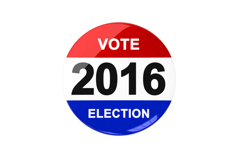2016 election vote badge on transparent background - Download Free Stock Videos Pikwizard.com