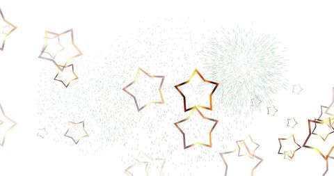 Stars and Sparkles on White Background for Festive Celebration - Download Free Stock Images Pikwizard.com
