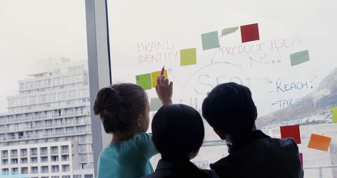Children Brainstorming Marketing Concepts on City High-rise - Download Free Stock Images Pikwizard.com