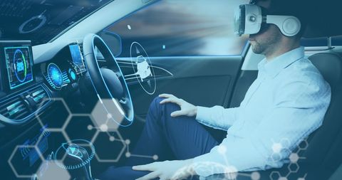 Virtual Reality Experience in Self-Driving Car