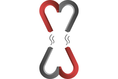 Heart Shaped Magnets Illustration on Transparent Background - Download Free Stock Videos Pikwizard.com