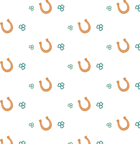 seamless horseshoes and shamrocks on transparent background graphic - Download Free Stock Videos Pikwizard.com