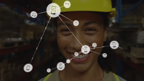 Digital Network Overlay on Workforce in Industrial Setting