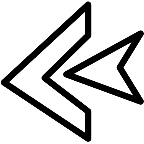 black outline directional arrows on transparent background - Download Free Stock Videos Pikwizard.com