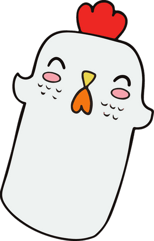 Cute Cartoon Chicken Character on Transparent Background - Download Free Stock Videos Pikwizard.com