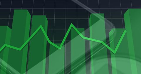 Global network connections synced to financial graph