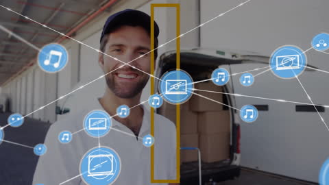 Interactive Delivery Network Concept in a Distribution Center