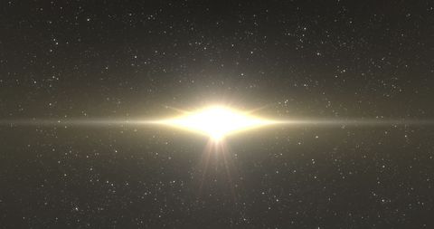 Radiant Burst Among Cosmic Stars Illustrating Digital Symmetry - Download Free Stock Images Pikwizard.com