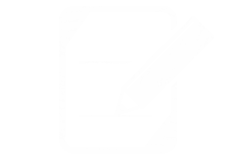 White Crayon Writing on Transparent Background for Creative Design