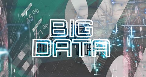 Innovative Big Data Network with Financial Processing Interface - Download Free Stock Images Pikwizard.com