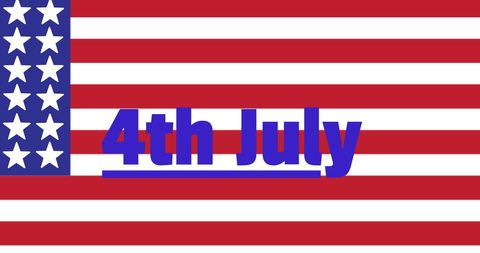 Fourth of July Celebration Banner with Stars and Stripes - Download Free Stock Images Pikwizard.com