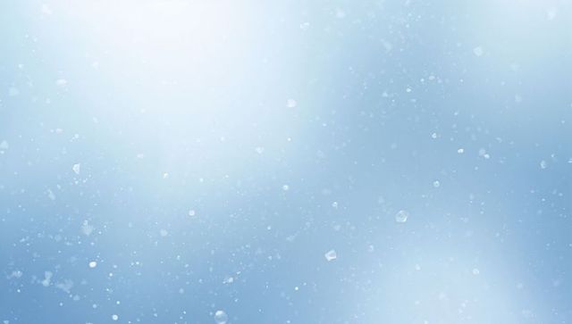 Shimmering Blue Bokeh Gradient Creating Soft Glow and Floating Translucent Particles