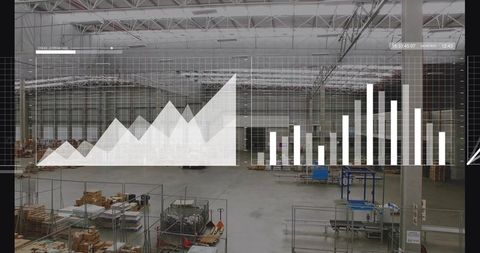 Digital overlay technology in modern warehouse for analytics