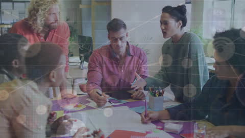 Collaborative Business Teamwork with Digital Network Overlay