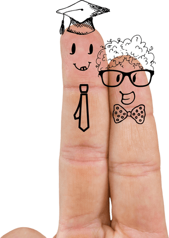 transparent smiley faces with student theme on fingers - Download Free Stock Videos Pikwizard.com