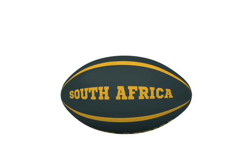 south africa rugby ball on transparent background - Download Free Stock Videos Pikwizard.com