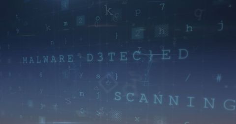 Malware Detected Digital Scan Concept with Cybersecurity Elements - Download Free Stock Images Pikwizard.com