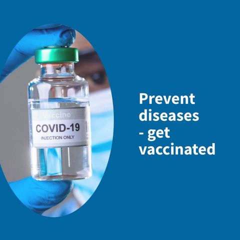Covid-19 vaccine promotion with health message