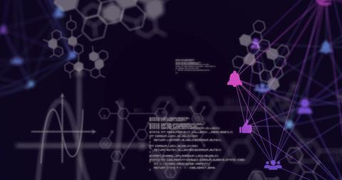 Futuristic Digital Network Data Processing Interface - Download Free Stock Images Pikwizard.com
