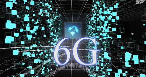 Innovative 6G Network Technology Concept with Digital Globe - Download Free Stock Images Pikwizard.com