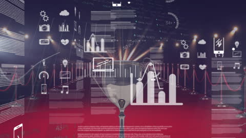 Abstract Visualization of Data Metrics and Achievements