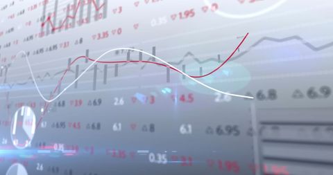 Stock Market Data Processing Visualization - Download Free Stock Images Pikwizard.com