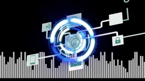 Digital Interface with Scanning Technology and Media Icons