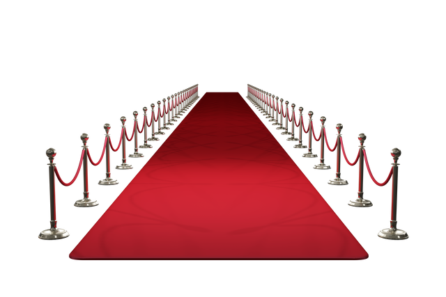 Red Carpet with Stanchions on Transparent Background for Event Celebrations - Download Free Stock Videos Pikwizard.com