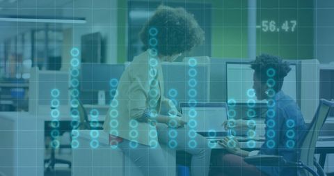 Collaboration in High-Tech Financial Office Environment