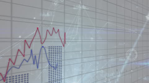 Digital Financial Data and Graphs in Virtual Interface