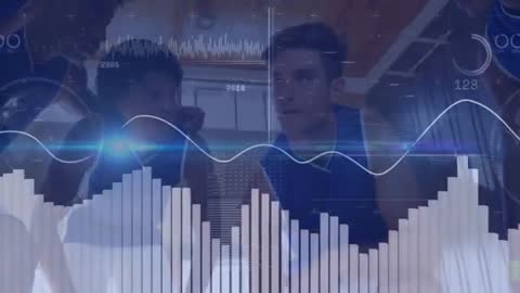 Modern Fitness Training with Technology Overlays in Gym