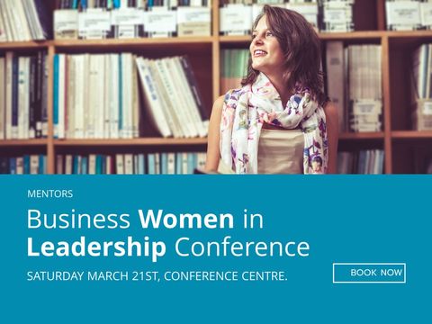 confident woman in library for business conference promotion - Download Free Stock Templates Pikwizard.com