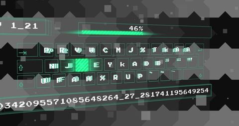Digital data processing with hud interface and global connections
