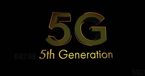 5g technology digital network communication concept