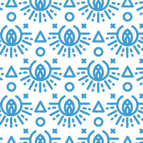 Geometric Pattern with Blue Shapes on Transparent Background - Download Free Stock Videos Pikwizard.com