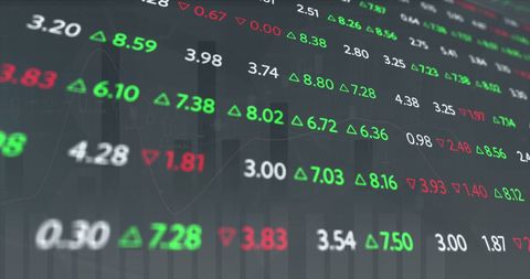 Statistical and Stock Market Data in Blur Effect with Chart Background - Download Free Stock Images Pikwizard.com