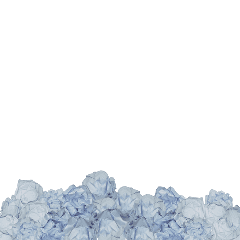 crumpled white paper on transparent background - Download Free Stock Videos Pikwizard.com