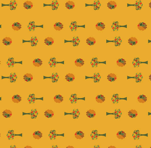 seamless transparent pattern with brains and trees - Download Free Stock Videos Pikwizard.com
