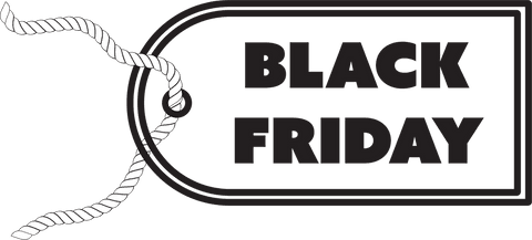 Transparent Black Friday Label Tag with Rope Design - Download Free Stock Videos Pikwizard.com
