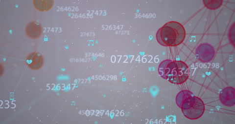 Complex Network of Global Connections Animation